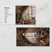 Machinist - Ik hou van grote gereedschappen Visitekaartje (Voorkant / Achterkant)