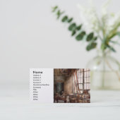 Machinist - Ik hou van grote gereedschappen Visitekaartje (Staand voorkant)