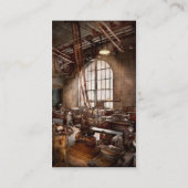 Machinist - Ik hou van grote gereedschappen Visitekaartje (Achterkant)