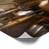 Machinist - In het tijdperk van de industrie Poster (Hoek)