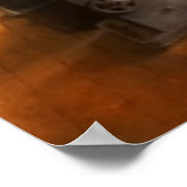 Machinist - Industriële maatschappij Poster (Hoek)