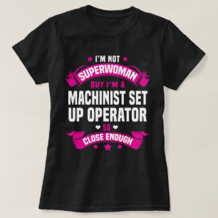 machinist-installatieoperator t-shirt