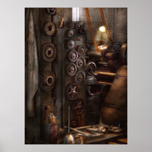 Machinist - Je hebt daar een goede uitrusting Poster (Voorkant)
