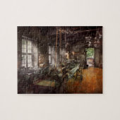 Machinist - Lathe - Een lange baan Legpuzzel (Horizontaal)