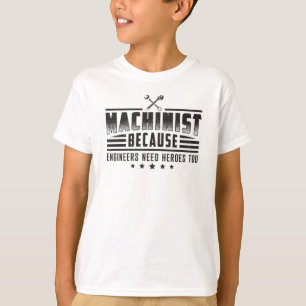 Machinist Machine CNC Machinist Grappig Gift Idee T-shirt