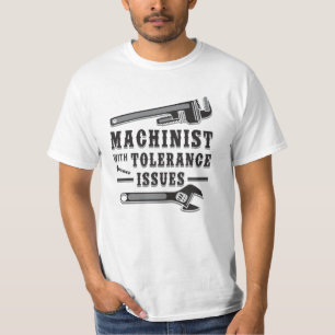 Machinist Machine Mechanic CNC Grappig Gift Idee T-shirt