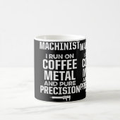 Machinist Machine Operator Tools Machining Enthusi Koffiemok (Center)