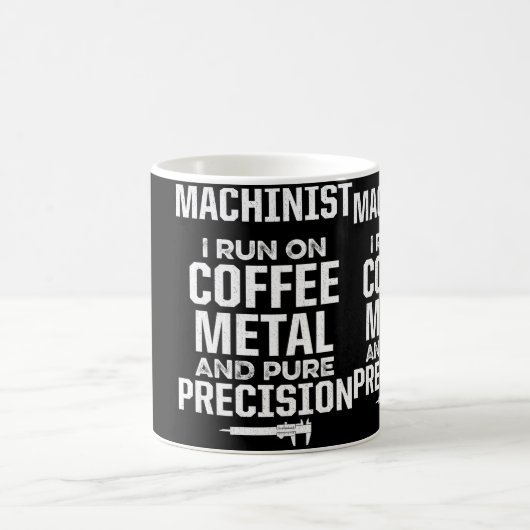 Machinist Machine Operator Tools Machining Enthusi Koffiemok (Center)