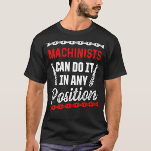 Machinist Machinebediener T-shirt