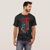 Machinist Machinebediener Verspaning 57 T-shirt (Voorkant volledig)