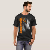 Machinist Machinebediener Verspaning 85 T-shirt (Voorkant volledig)