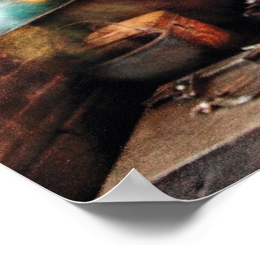 Machinist - Machinewinkel Circa 1900 Poster (Hoek)