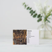 Machinist - Machinewinkel Circa 1900 Visitekaartje (Staand voorkant)