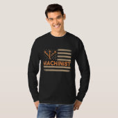 Machinist Machinist Bediening 22 T-shirt (Voorkant volledig)