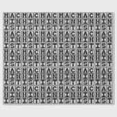 Machinist, machinist cadeaupapier (Vlak)