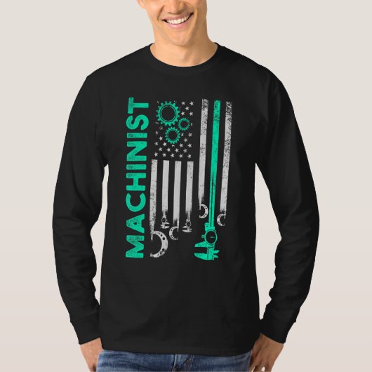 Machinist Machinist Exploitant 63 T-shirt (Voorkant)