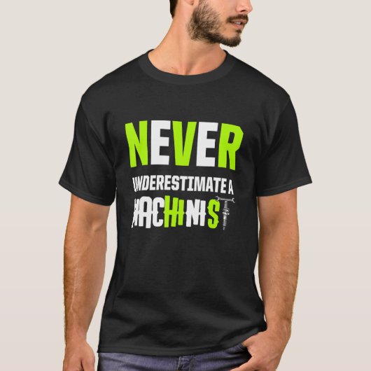 Machinist Machinist Exploitant 7 T-shirt (Voorkant)