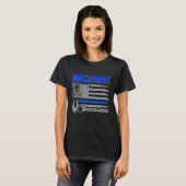 Machinist Machinist Exploitant machine 2 T-shirt (Voorkant volledig)