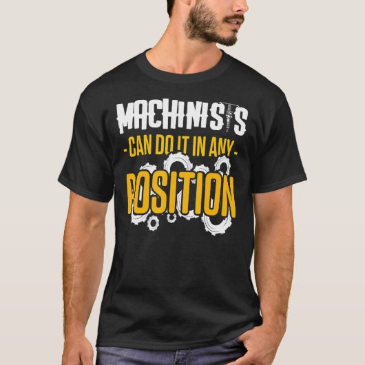 Machinist Machinist Exploitant machine 2 T-shirt (Voorkant)