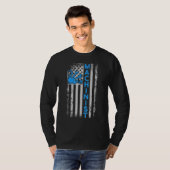 Machinist Machinist Exploitant met machine 9 T-shirt (Voorkant volledig)