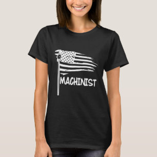 Machinist machinist machinist machinale bewerking t-shirt