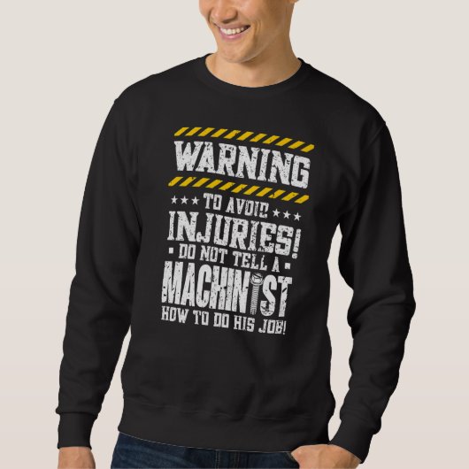 Machinist machinist trui (Voorkant)