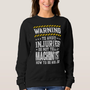 Machinist machinist trui