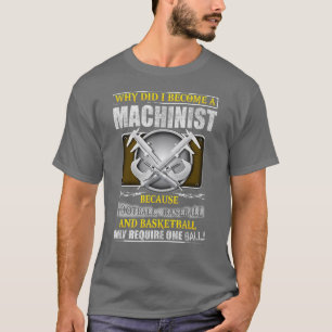 Machinist Mechanisch Mechanisme Engineer T-shirt