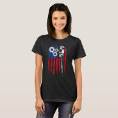 Machinist Mentoren Machinebediener Verspaning T-shirt (Voorkant volledig)