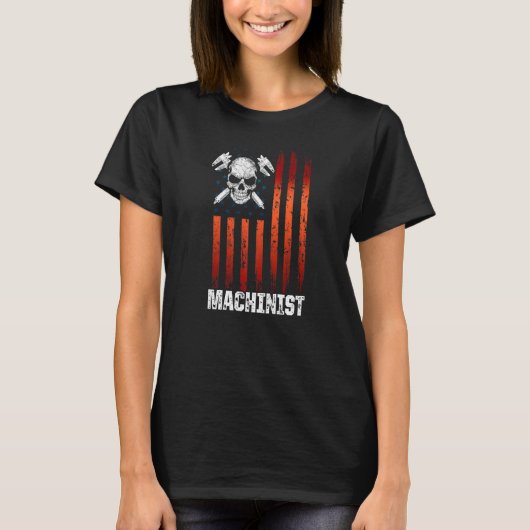 Machinist Mentors Machine Operator Machining 2 T-shirt (Voorkant)
