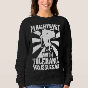 Machinist met tolerantiekwesties CNC Machinist 2 Trui