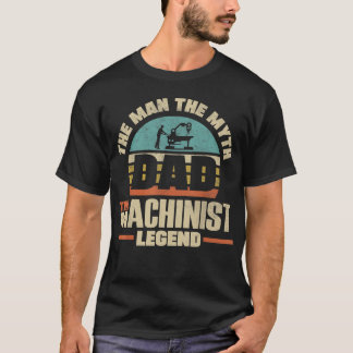 Machinist metaalwerker, machinist t-shirt