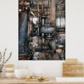 Machinist - Mijn echt coole werk Poster (Keuken)