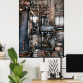 Machinist - Mijn echt coole werk Poster (Thuiskantoor)
