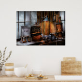 Machinist - Mijn werkstation Poster (Keuken)