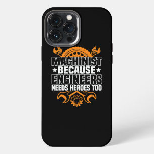 Machinist Omdat ingenieurs ook helden nodig hebben iPhone 13 Pro Max Hoesje