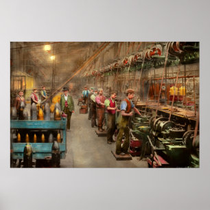 Machinist - Oorlog - De granaat afdeling 1900 Poster