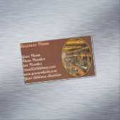 Machinist - Oorlog - in de kanonfabriek in 1917 Magnetisch Visitekaartje (Voorbeeld)