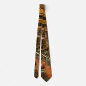 Machinist - Oorlog - in de kanonfabriek in 1917 Stropdas (Achterkant)