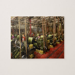 Machinist - Oorlog - Riemen en bommen 1916 Legpuzzel