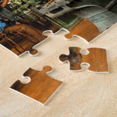 Machinist - Opleiding - Machinistische school 1899 Legpuzzel (Zijkant)