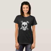 Machinist Skeleton - CNC Machine Operator Funny Ma T-shirt (Voorkant volledig)