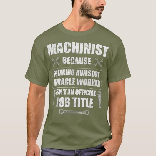 Machinist T-shirt (Voorkant)