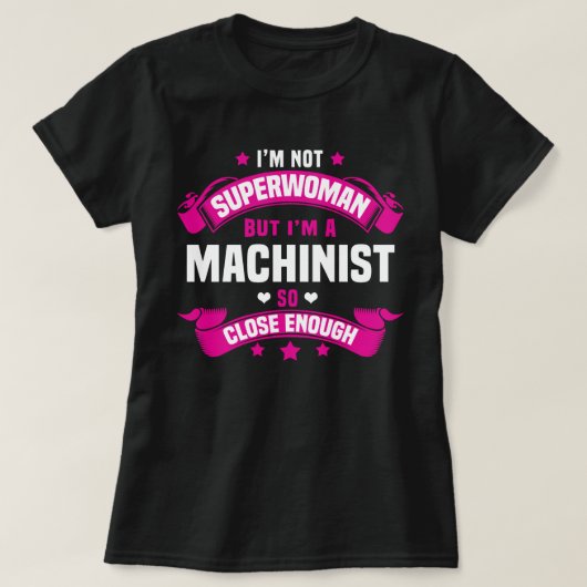 Machinist T-shirt (Design voorkant)