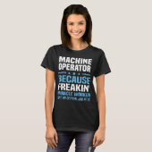 Machinist T-shirt (Voorkant volledig)