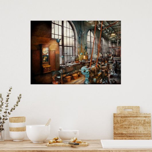 Machinist - Terug in de dagen van gisteren Poster (Keuken)