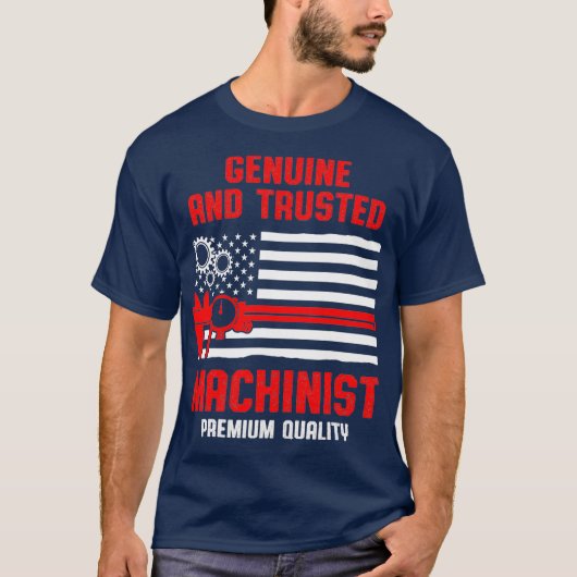 Machinist Trust Machine Operator Machinist T-shirt (Voorkant)