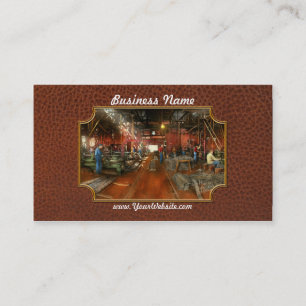 Machinist - Uitpompen van delen 1905 Visitekaartje