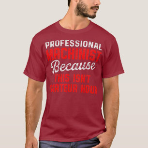 Machinist-uurmachine T-shirt