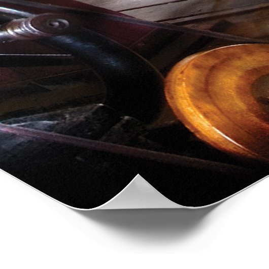 Machinist - Veel oude machines Poster (Hoek)